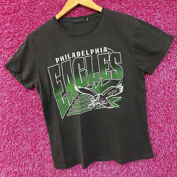 Junk Food NFL Philadelphia Eagles Dark Gray Tshirt Small - Picture 3 of 4